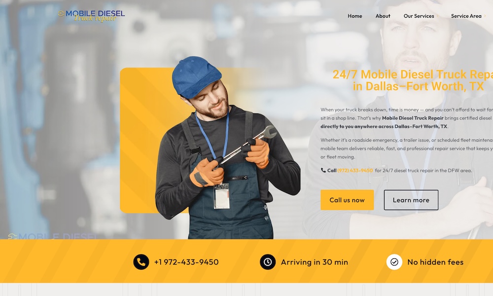Mobile Diesel Truck Repair