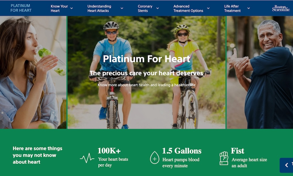 Platinum for Heart