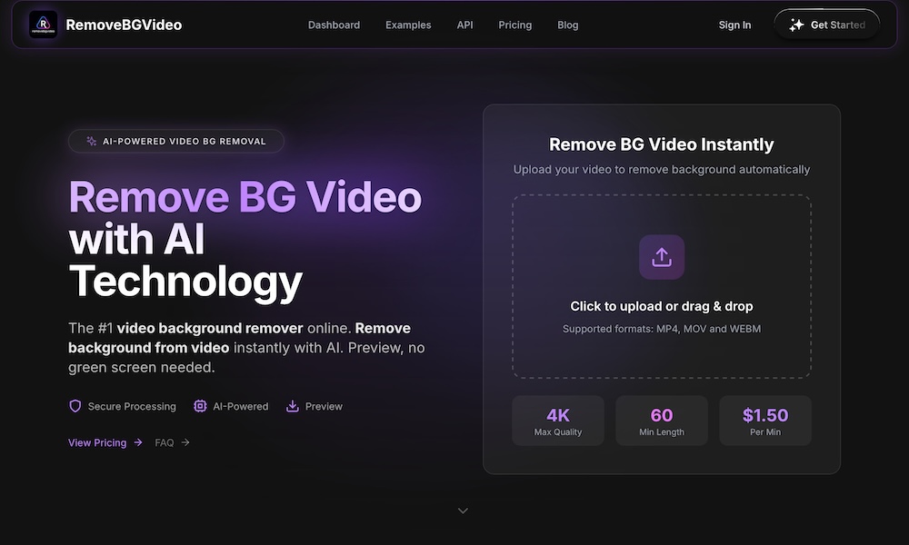 remove bg video
