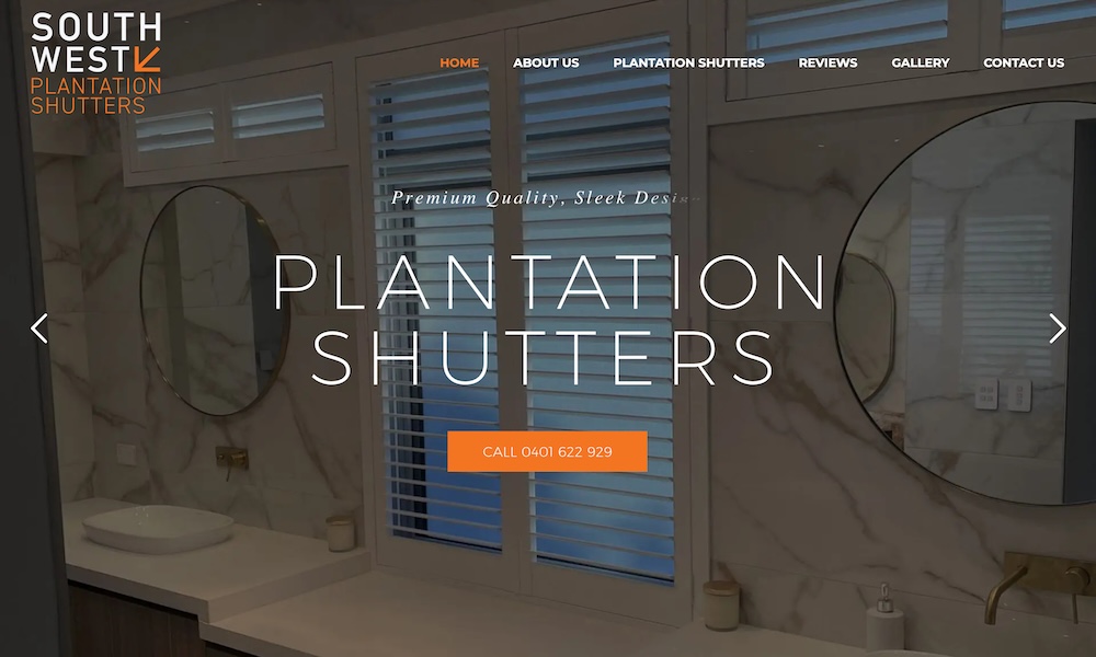 South West Plantation Shutters
