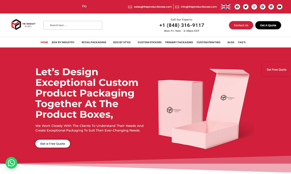 The Product Boxes