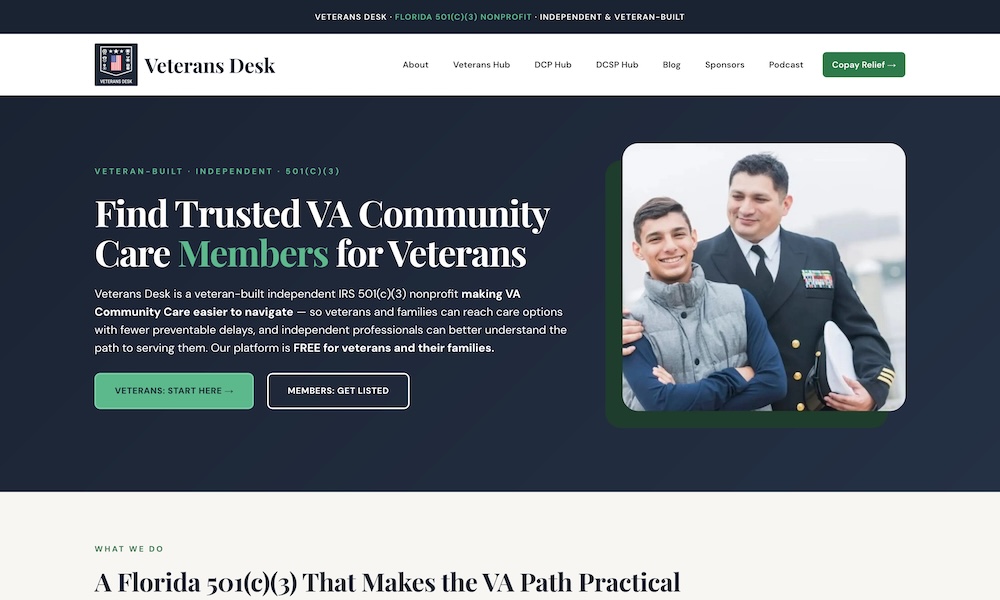 Veterans Desk