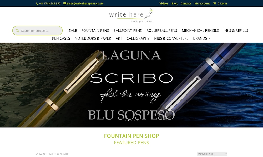 Write Here Pens