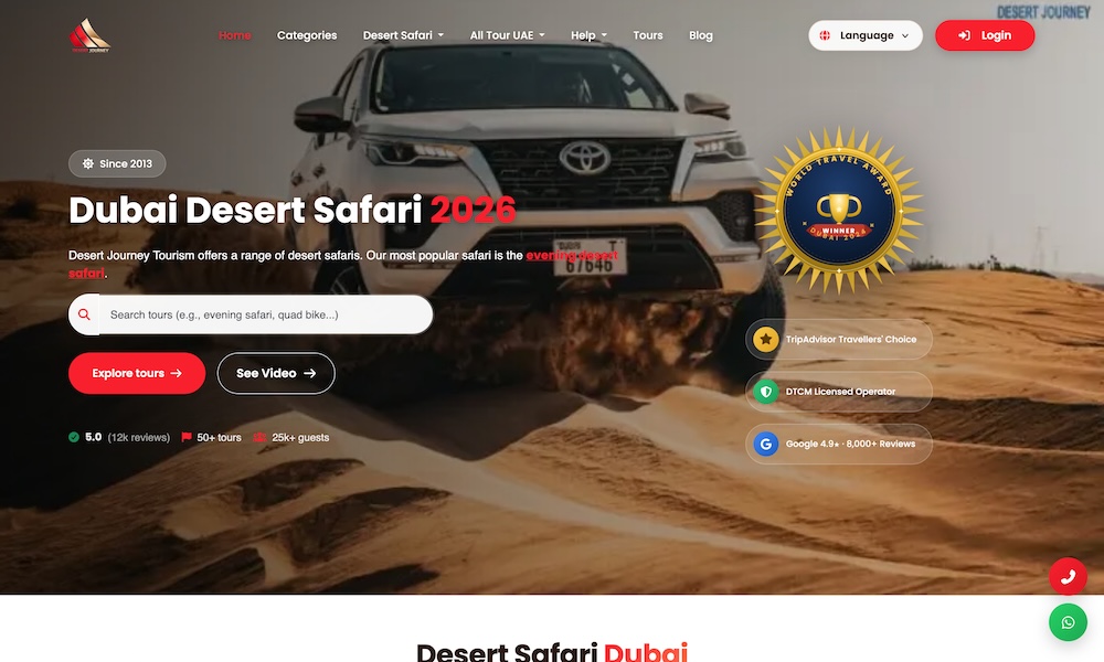 Dubai Desert Safari
