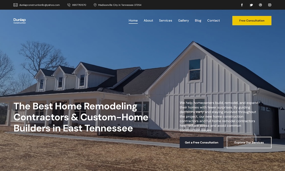 Dunlap Construction LLC