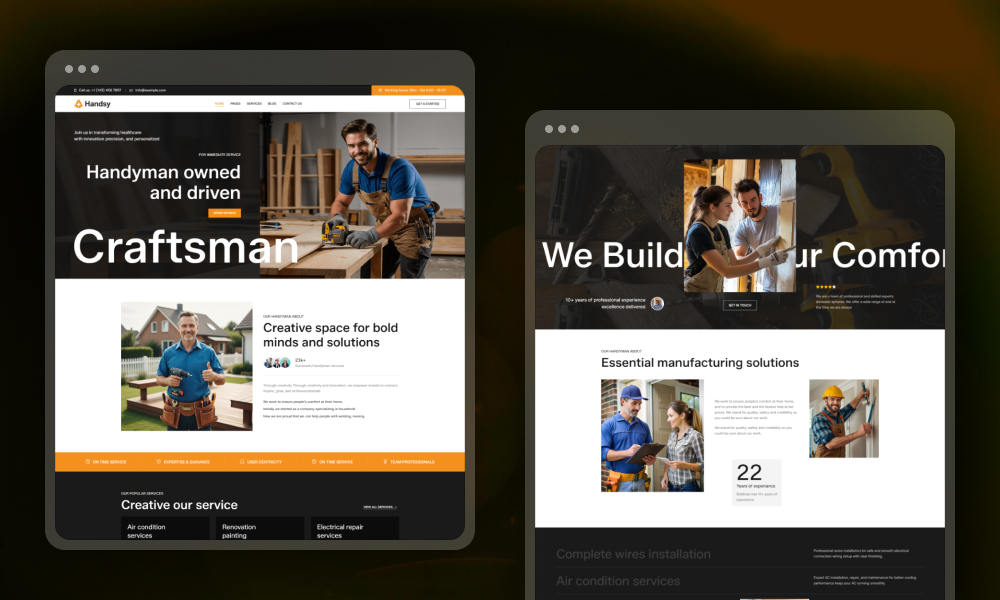 Handsy WordPress Theme