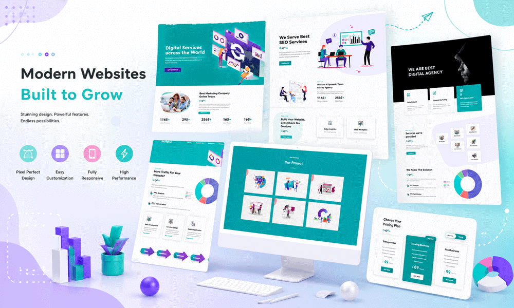 Lintis – SEO and Digital Agency WordPress Theme