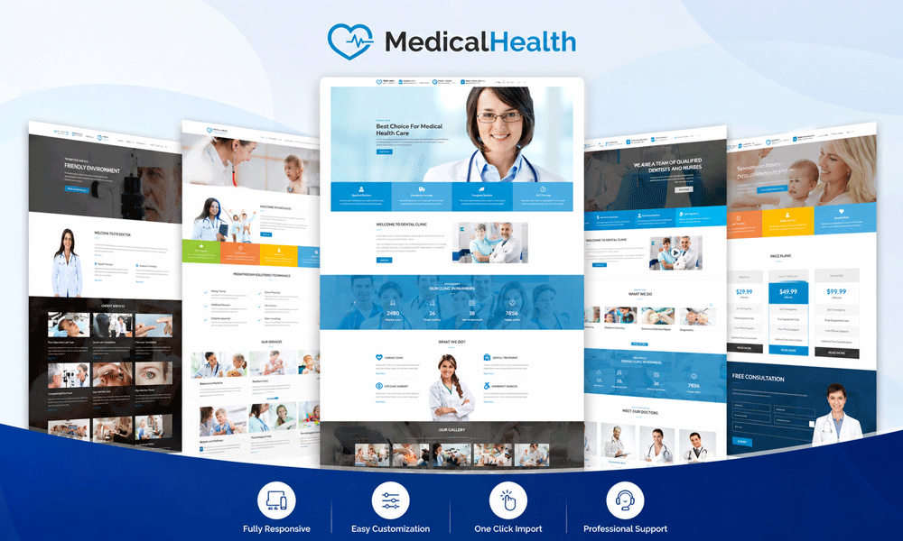 Medical Health – Responsive WordPress Theme