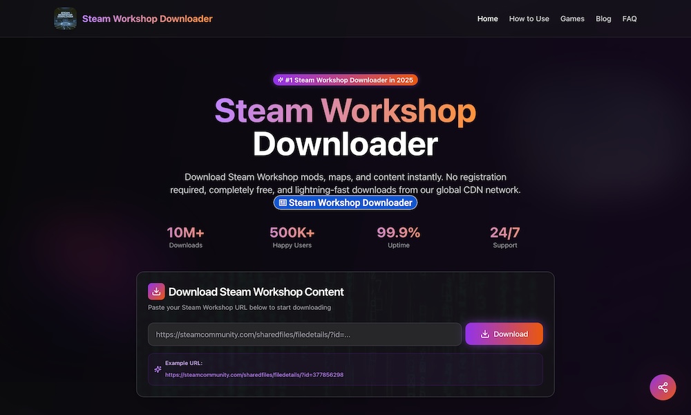 Steam Workshop Downloader