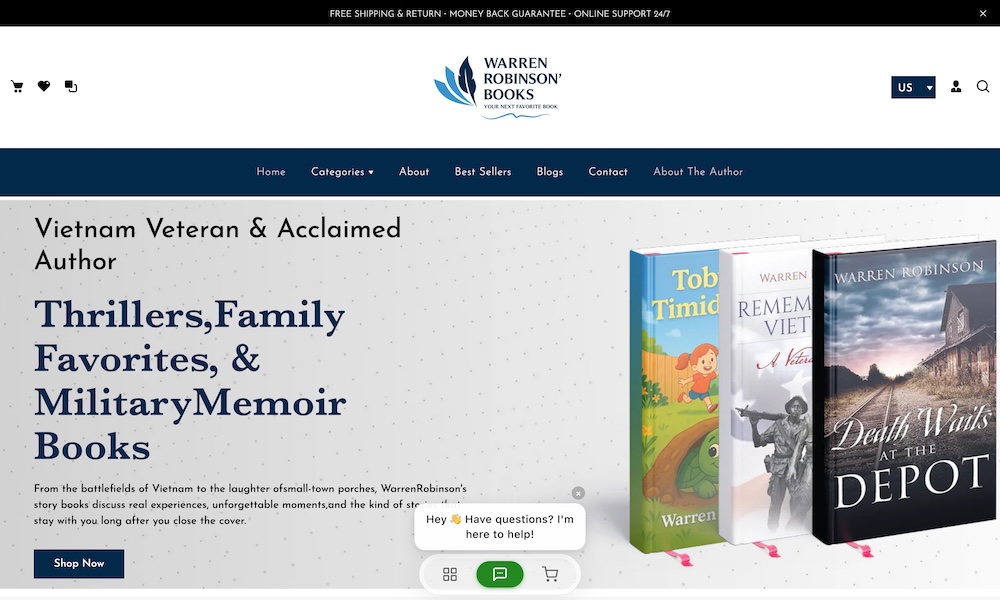 Warren Robinson Books