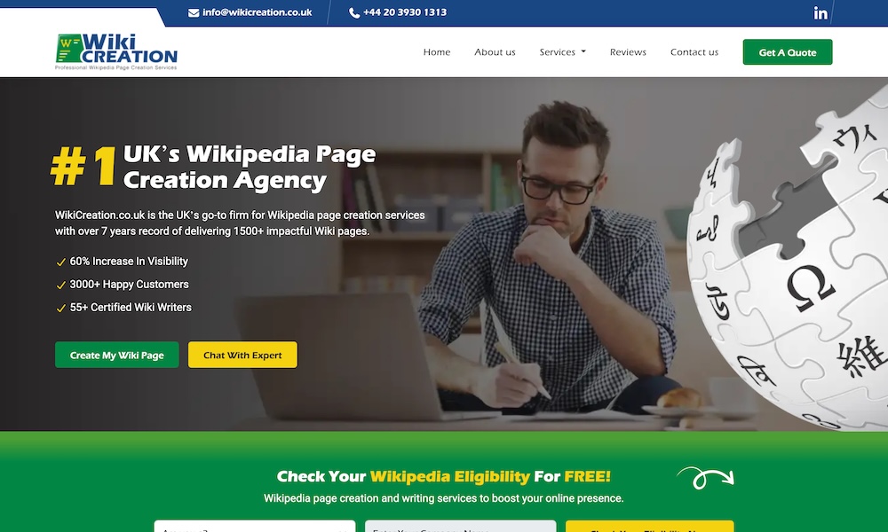 Wiki Creation UK