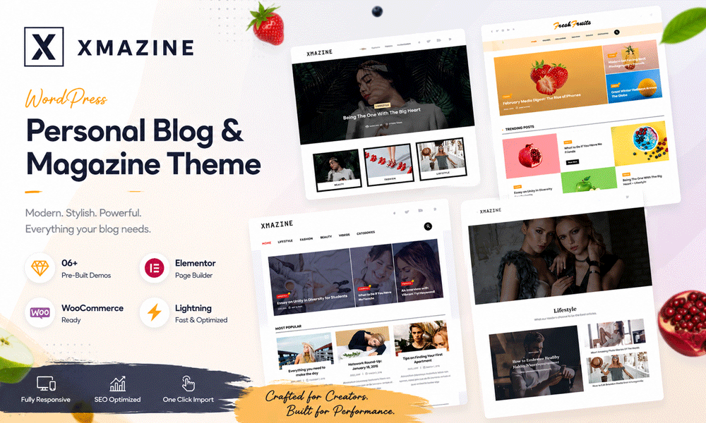 Xmazine – WordPress Personal Blog & Magazine Theme