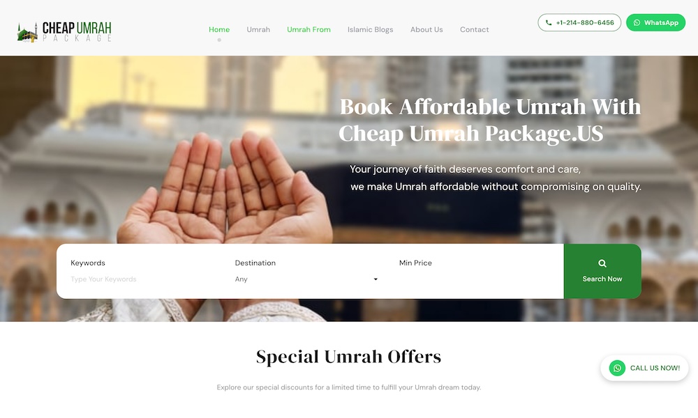 Cheap Umrah Package