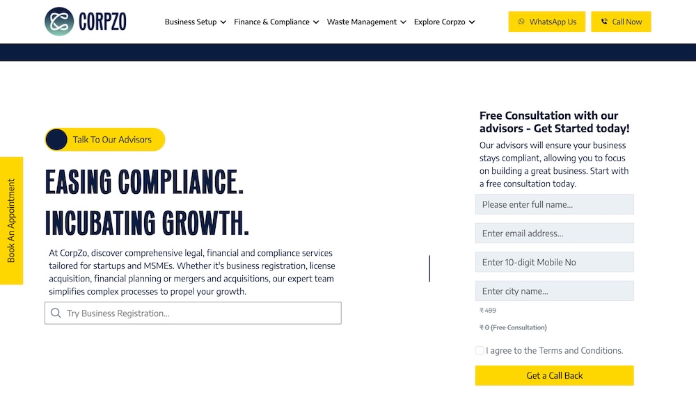 Corpzo ventures Pvt Ltd