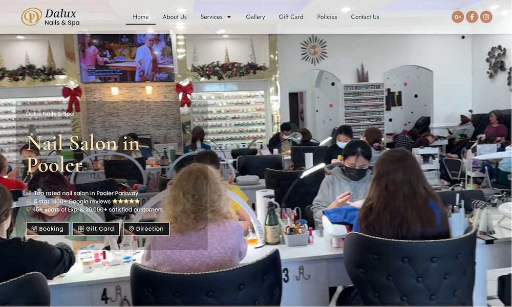 Dalux Nail Salon Pooler GA