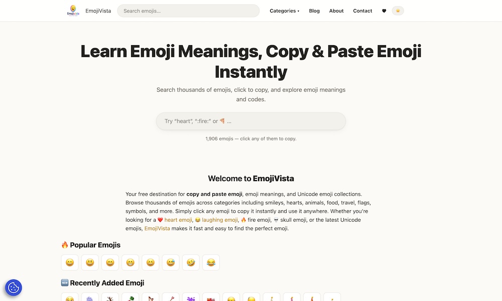 Emoji Vista
