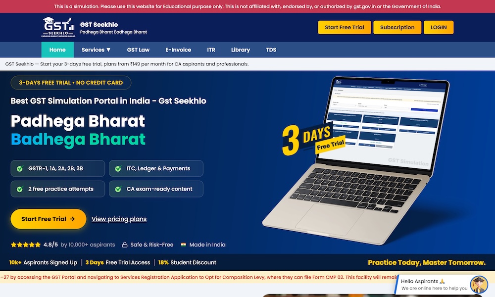 GST SEEKHLO