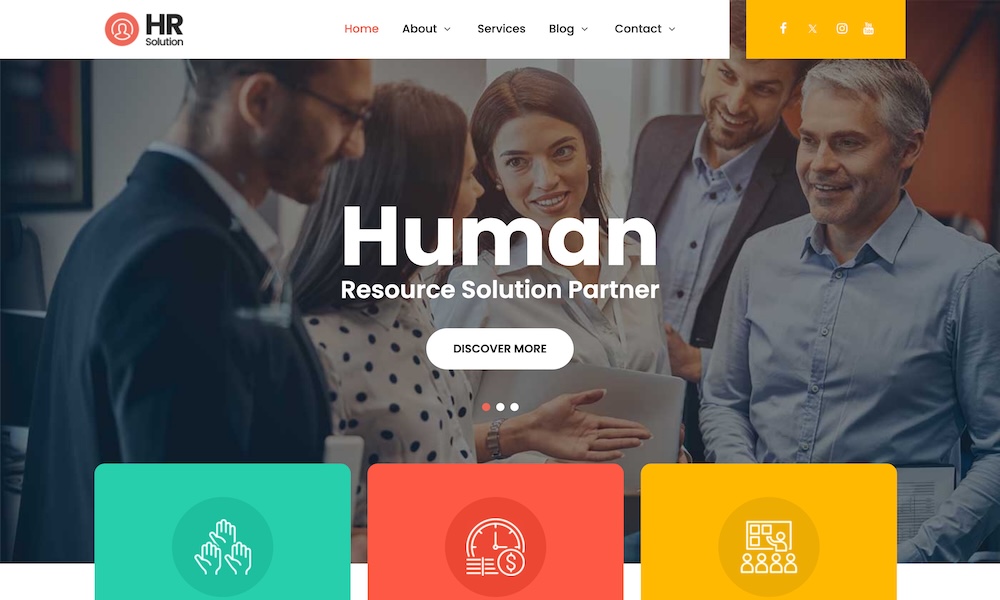 HR Management - HR Management WordPress Theme