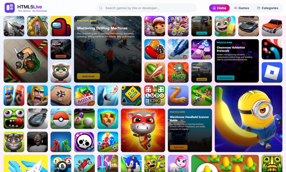 HTML5GamesLive