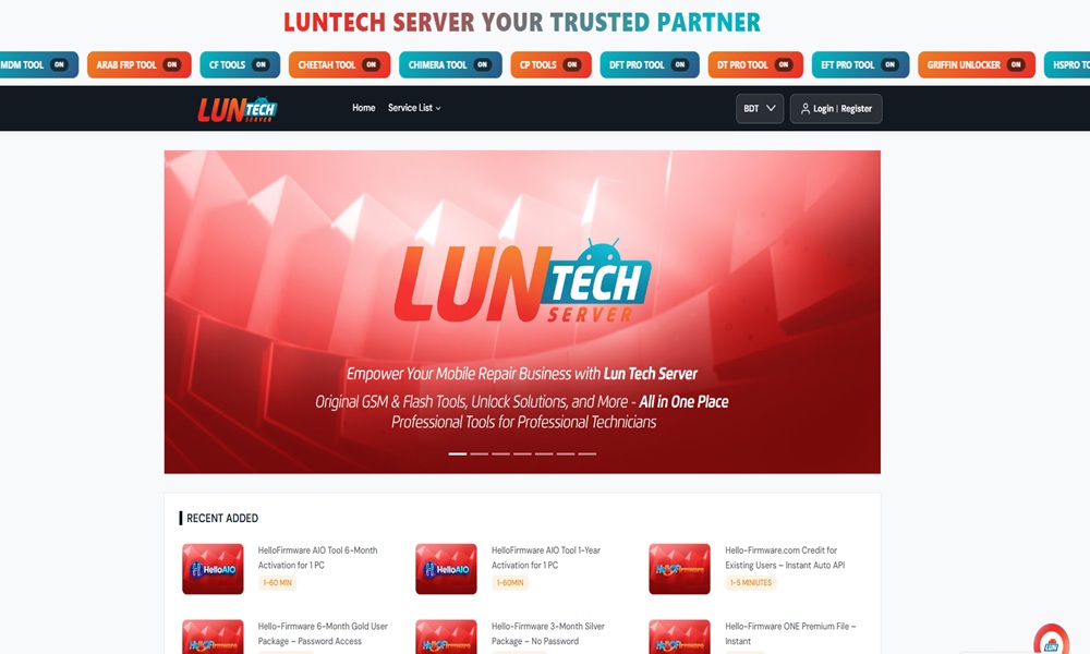 LunTech Server
