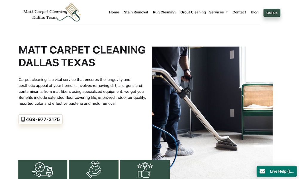 Matt Carpet Cleaning Dallas Texas