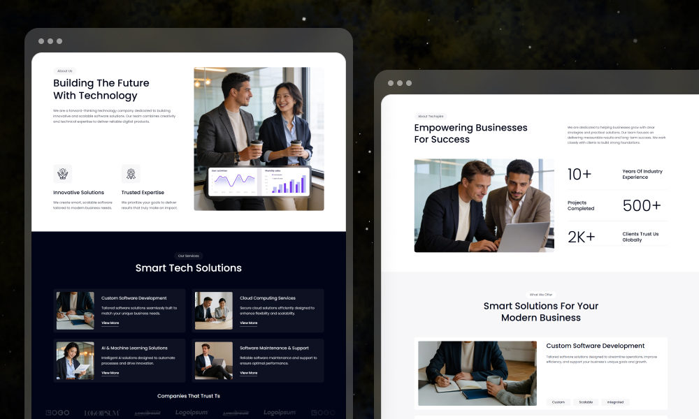 Nexstack Webflow Template