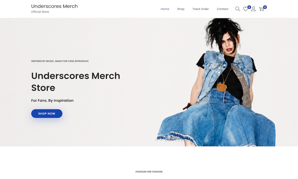 Underscores Merch