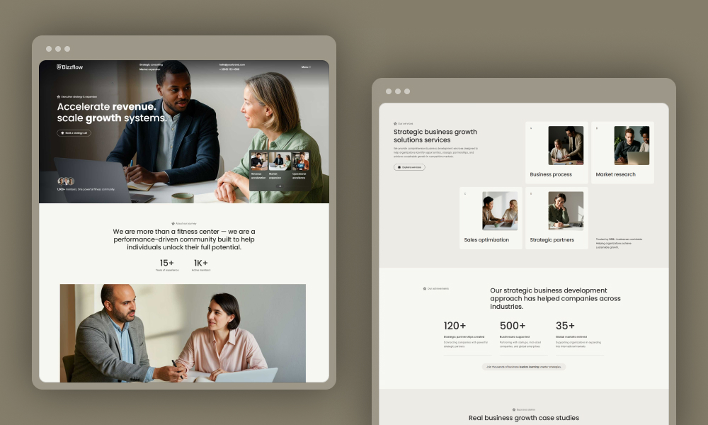 Bizzflow Webflow Template