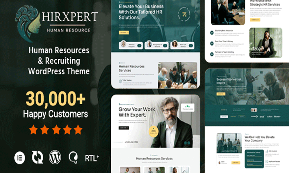 Hirxpert – Human Resources & Recruiting WordPress Theme