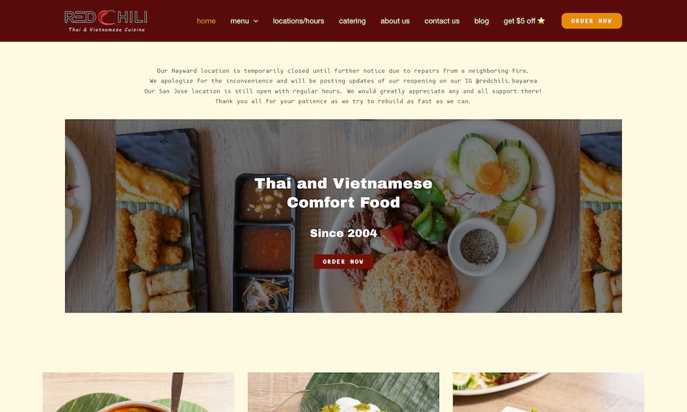 Red Chili | Thai & Vietnamese