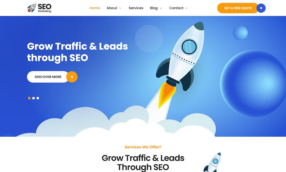 SEO WordPress Theme