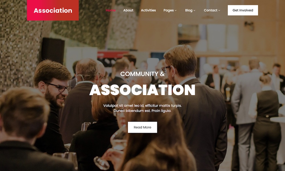 SKT Association Pro - Association WordPress Theme