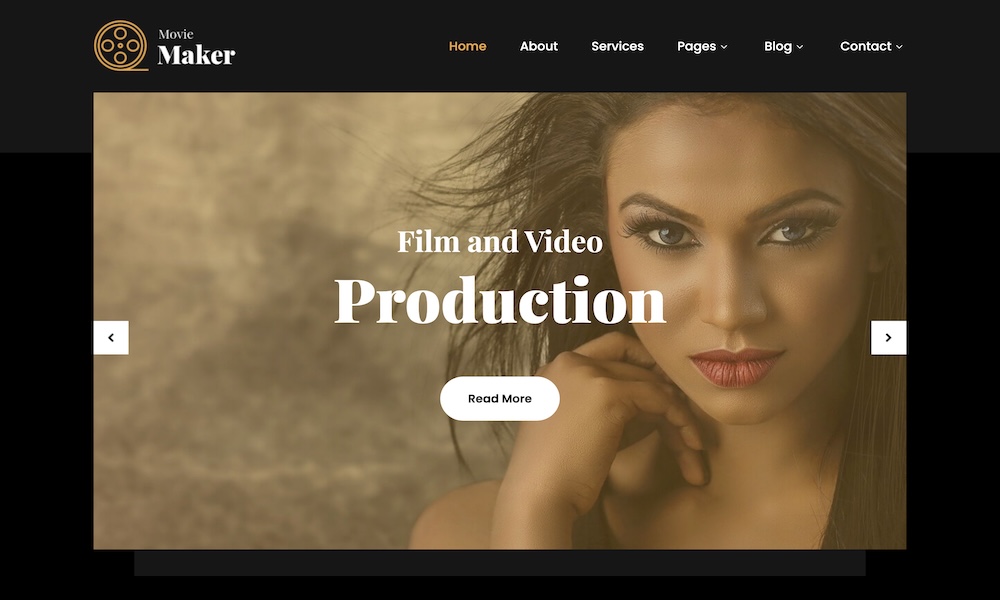 SKT MovieMaker - Film Production WordPress Theme