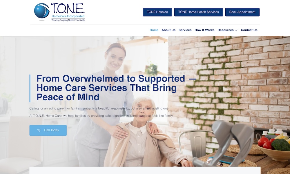 T.O.N.E. Home Care, Inc.