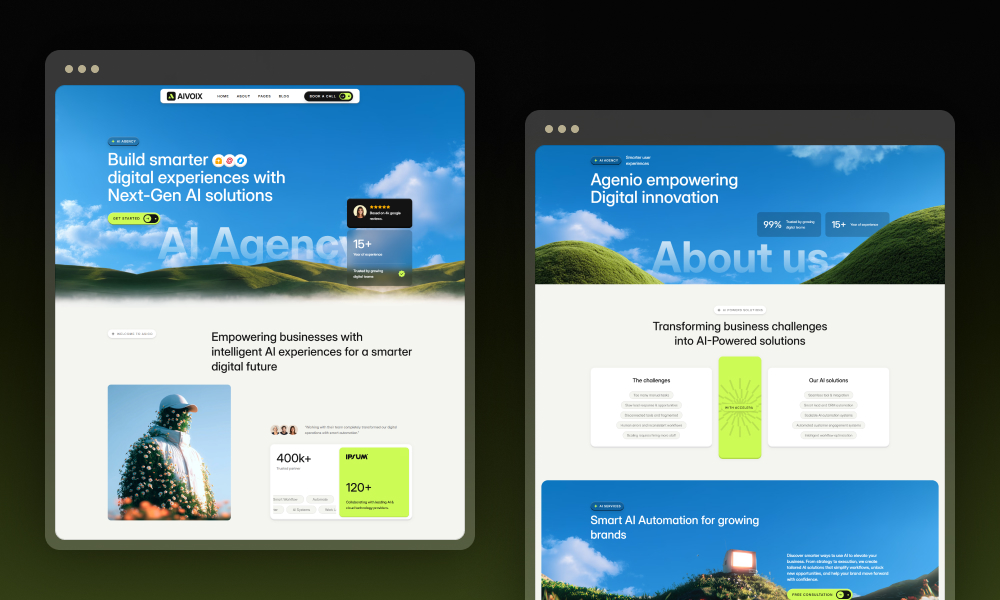 Aivoix Framer Template