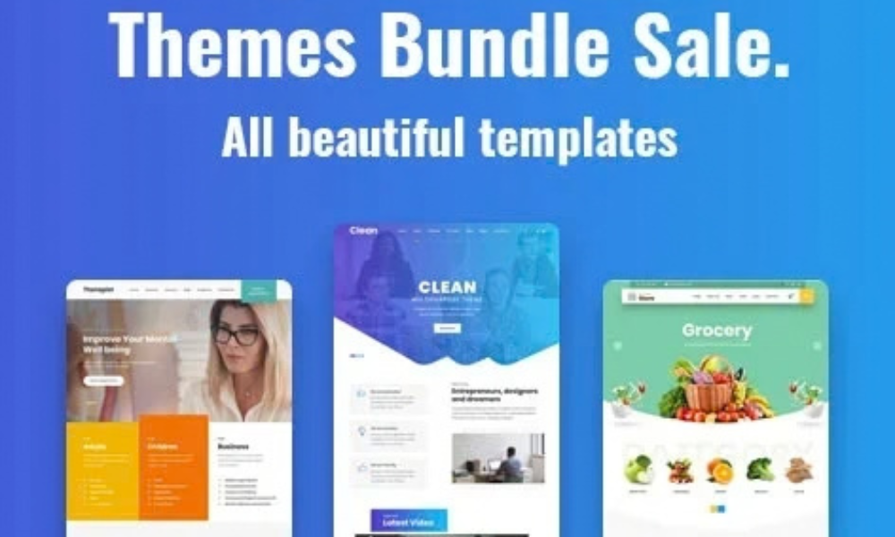 All Themes - WordPress Themes Bundle Templates