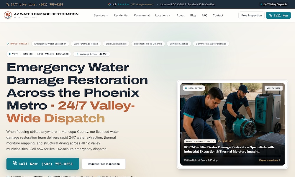 AZ Water Damage Restoration