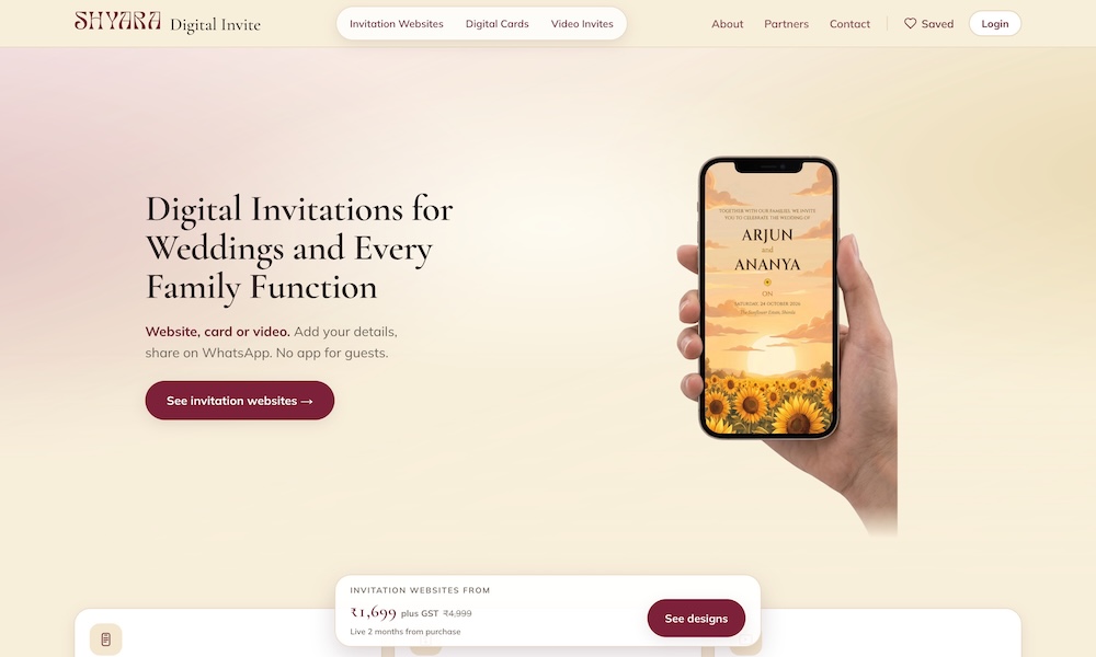 Digital Invite