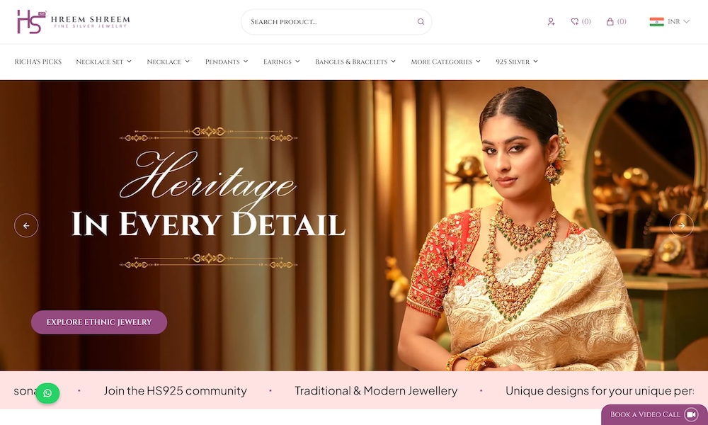 HS925 Fine Silver Jewellery