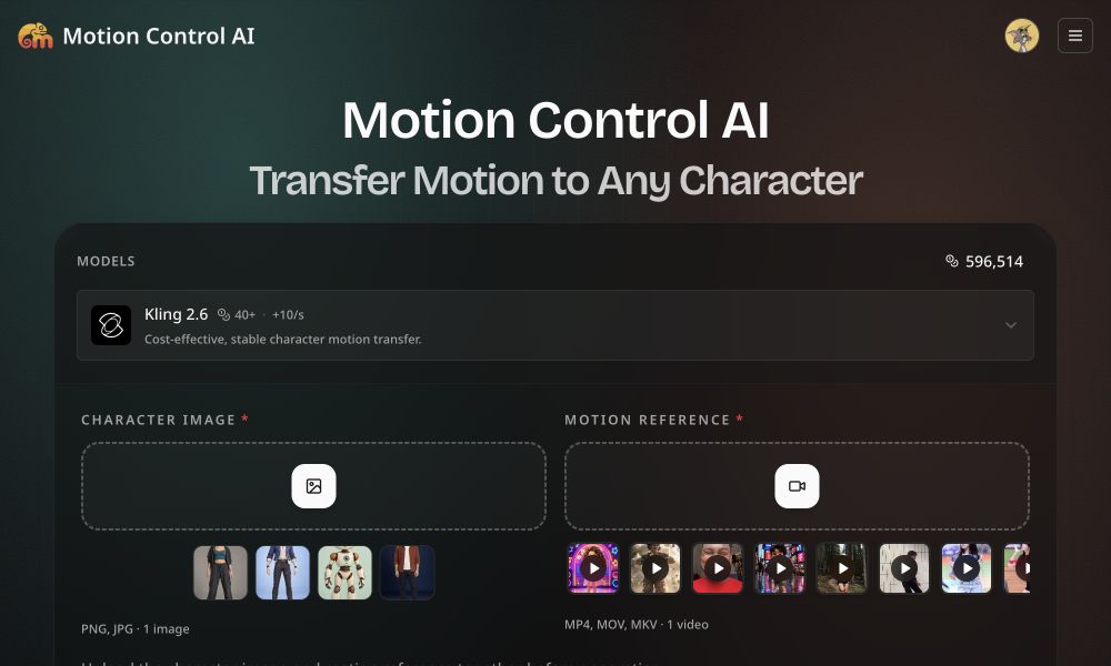 Motion Control AI