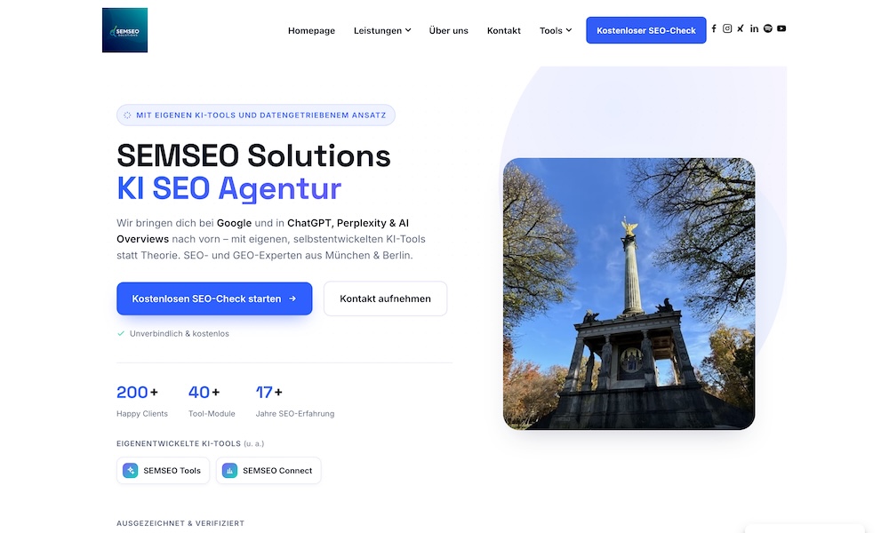 SEMSEO Solutions - KI SEO Agentur