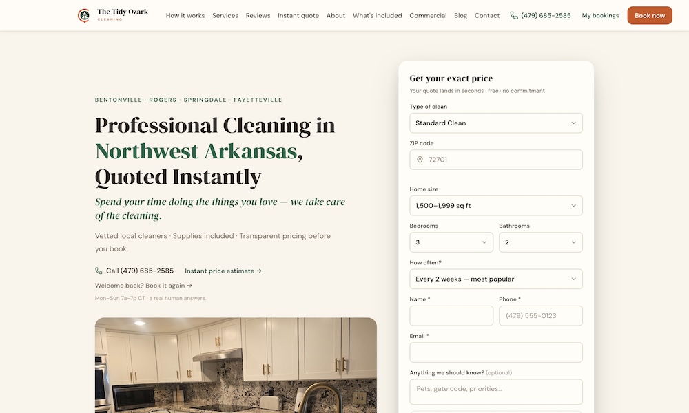 The Tidy Ozark Cleaning