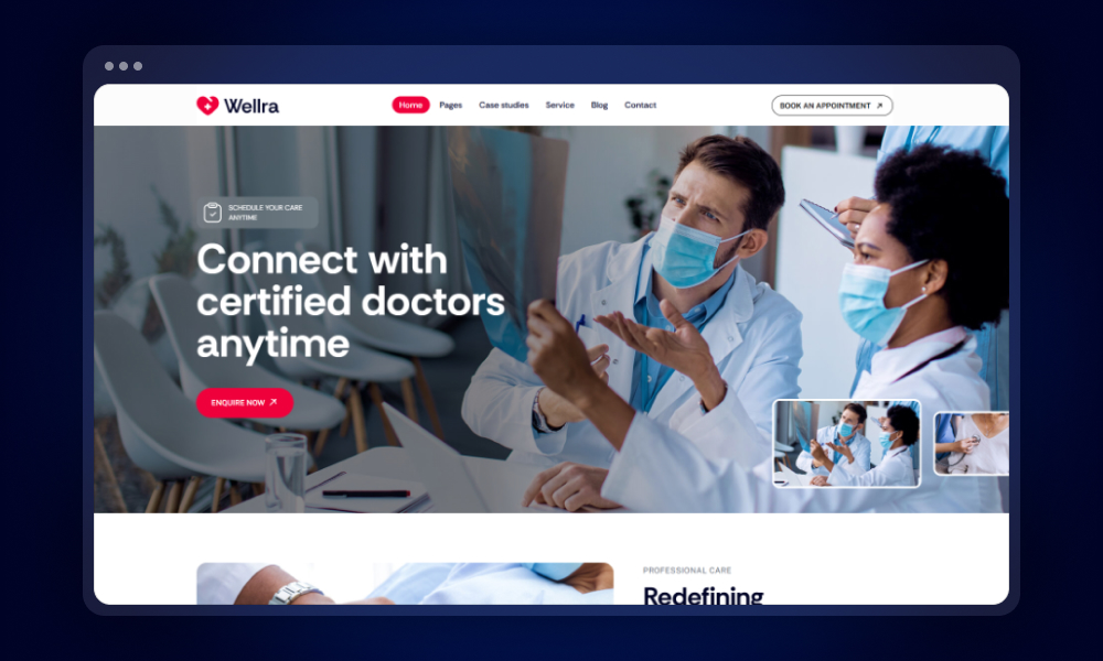 Wellra WordPress Theme