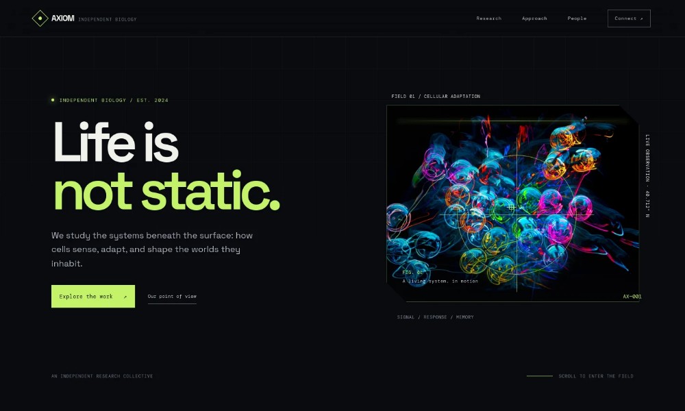 Academic Lab Website Template