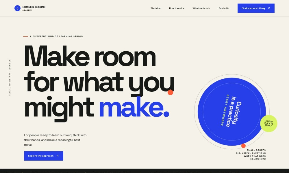 Academy Website Template