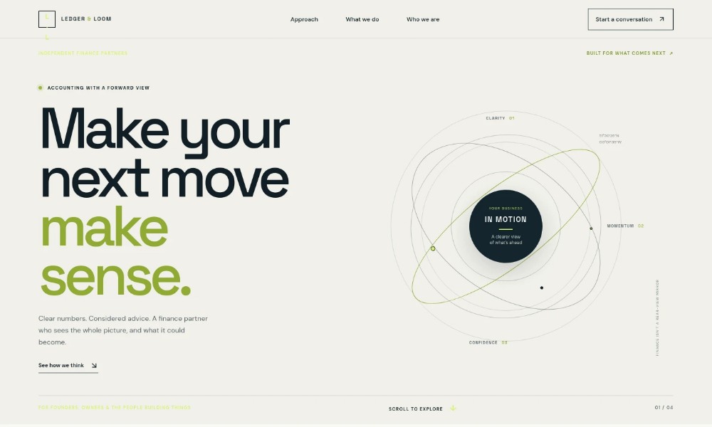 Accounting And Finance Website Template