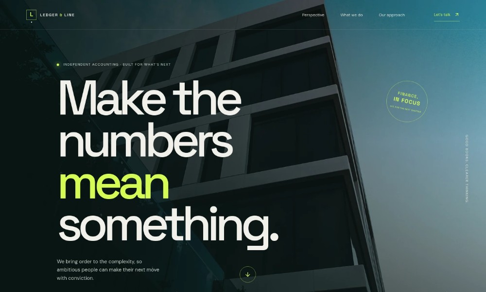 Accounting Website Template