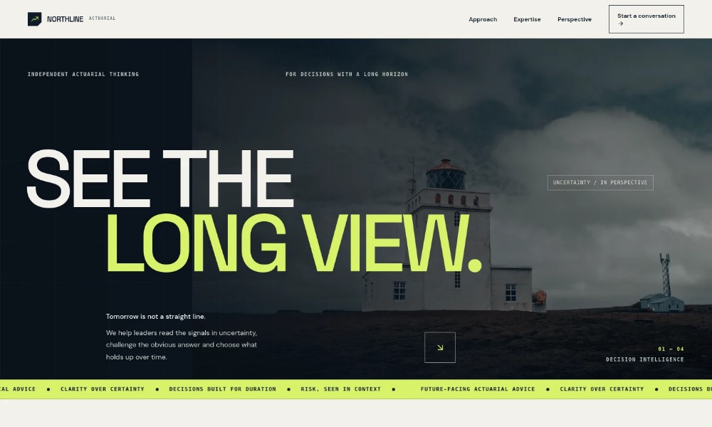 Actuary Website Template