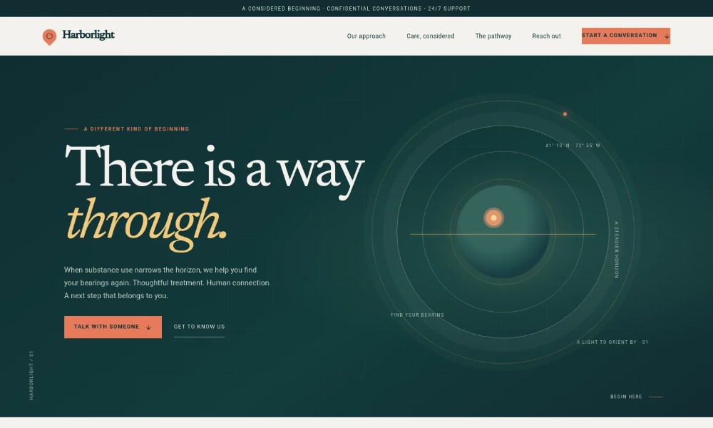 Addiction Treatment Center Website Template