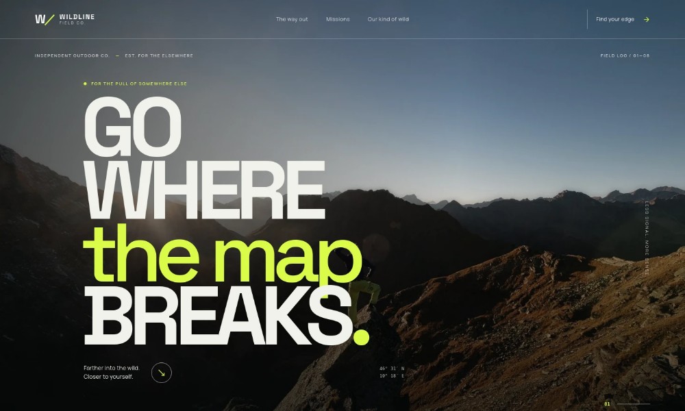 Adventure Sports Website Template
